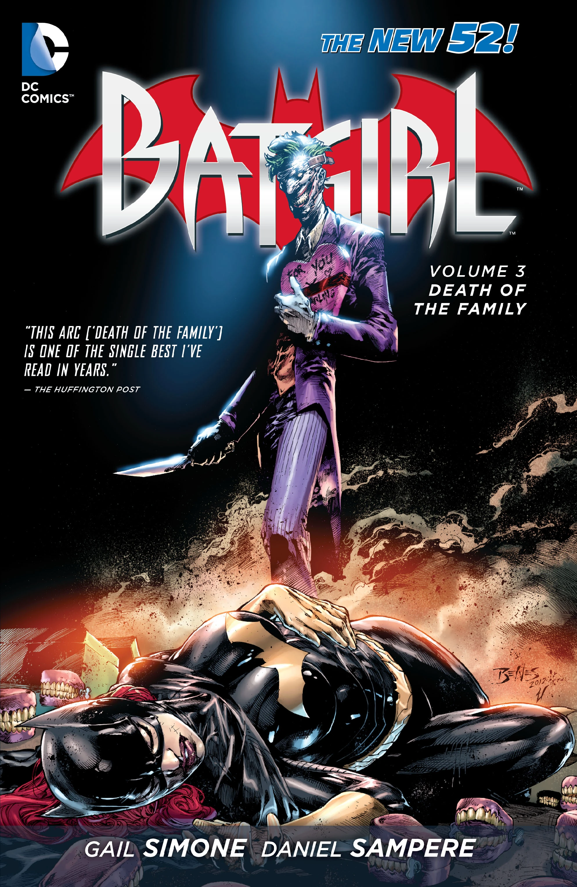 Batgirl Vol. 3: Death of the Family (DC, 2018) cover